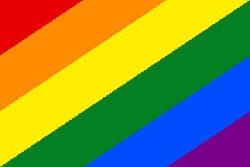 LGBT Pride Background. LGBTQ+ Rainbow Flag Background Vector. Background or Wallpaper for Pride Month