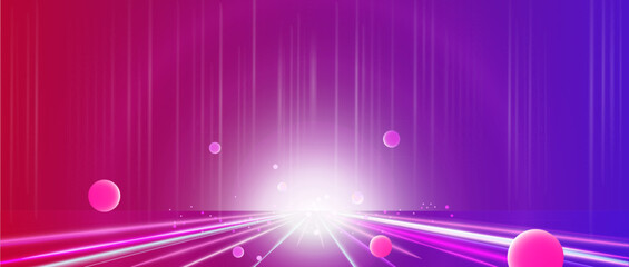 abstract purple and blue background  with lights 
