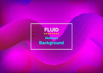 Pink fluid wave abstract. Duotone geometric compositions with gradient 3d flow shape. Innovation modern poster background design for banner, flyer, cover, advertising presentations, landing page.