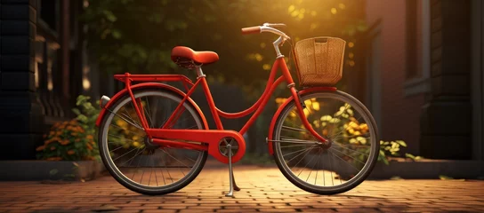 Afwasbaar Fotobehang Fiets Bicycle