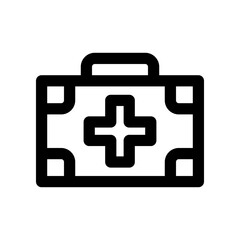 medical kit line icon. vector icon for your website, mobile, presentation, and logo design.