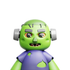 3d illustration of Frankenstein's Monster