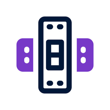 recommend clip art: band aid duo tone icon. vector icon for your website, mobile, presentation, and logo design.