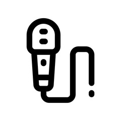 singing icon. vector icon for your website, mobile, presentation, and logo design.