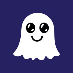 art, boo, card, cartoon, celebration, character, costume, cute, cute icon, design, drawing, face, fantasy, fear, fly, fun, funny, ghost, ghost cartoon, gost, halloween illustration, halloween party, h