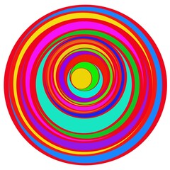 Abstract, artistic, images that use multiple colors with beautiful colors come together to create an image without a certain shape.