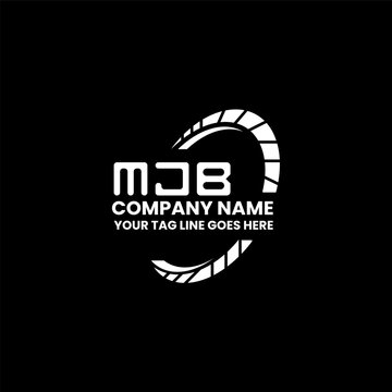 MJB letter logo vector design, MJB simple and modern logo. MJB luxurious alphabet design  