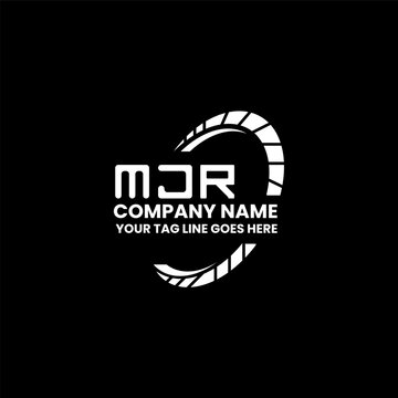 MJR letter logo creative design with vector graphic, MJR simple and modern logo. MJR luxurious alphabet design  