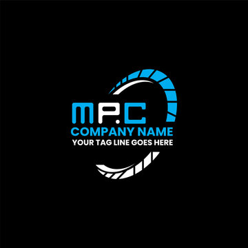 MPC letter logo creative design with vector graphic, MPC simple and modern logo. MPC luxurious alphabet design  