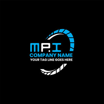 MPI letter logo creative design with vector graphic, MPI simple and modern logo. MPI luxurious alphabet design  
