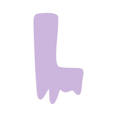 Halloween alphabet (L)