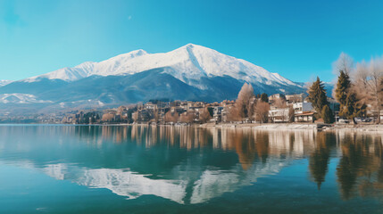 Loannina city Pamvotis Lake Epirus Greece
