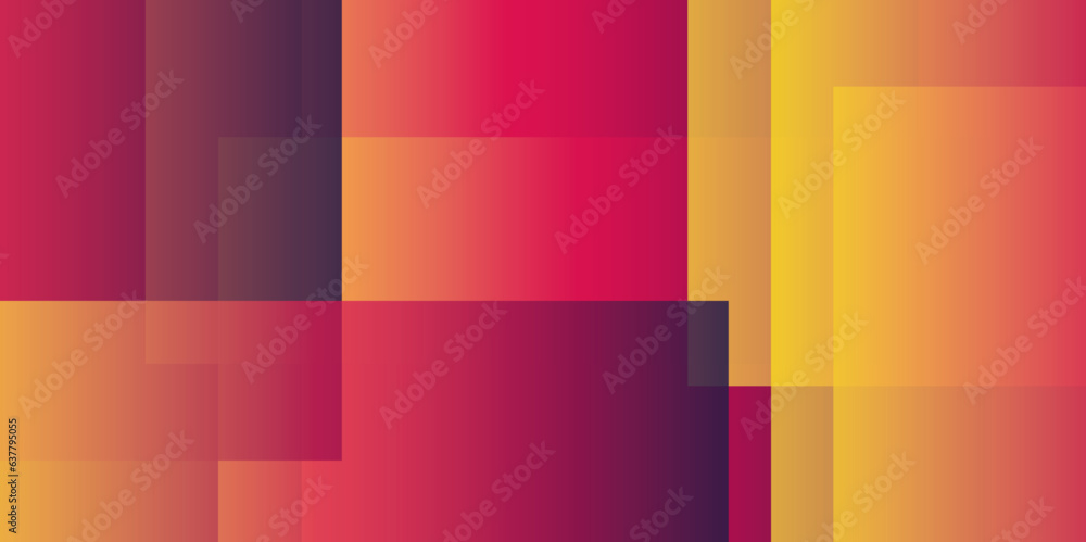 Poster abstract colorful background with lines vector banner seamless geometric square background. modern c