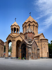 Naklejka premium view on Katoghike Holy Mother of God Church,