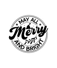 Christmas Round Door Hanger svg bundle, christmas ornaments svg bundle, 