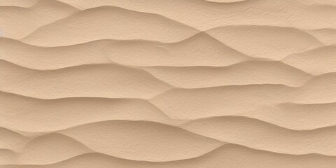 Seamless white sandy beach or  desert sand dunes tileable texture. Boho chic light brown clay colored summer repeat pattern background. A high resolution 3D, Generative AI - 637798045