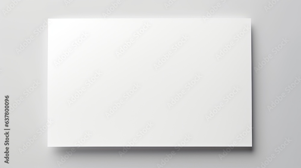 Aufkleber minimal aesthetic business brand template with blank mockup copy space on a white background