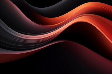 Abstract background, colorful smooth wave, curve, shiny design