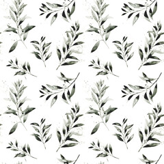 Tree leaves pattern