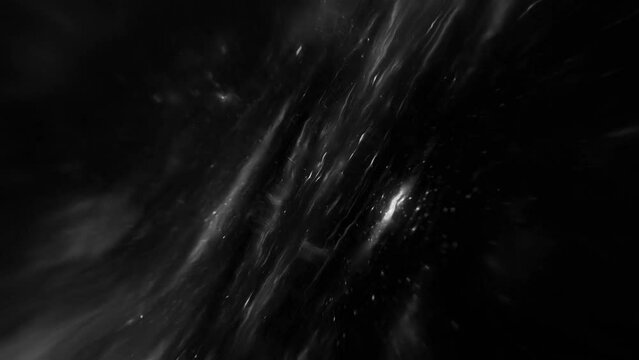 Dark cosmic background of the universe warping. Seamless Loop