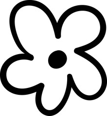 Cute doodle element vector