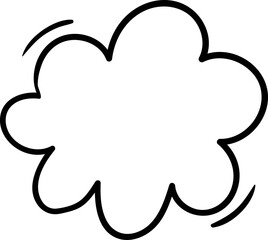 Speech bubble vector