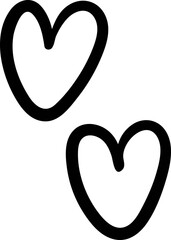 Cute doodle element vector