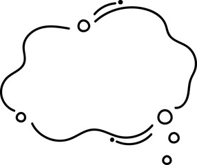 Speech bubble doodle   