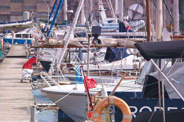 statek, port, ładunek, wysyłka, przemysł, fracht, przemysłowy, port, dok, transport, łódź, transport, morze, woda, © Piotr
