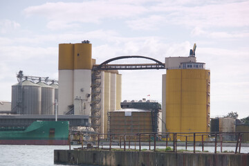 Żuraw, Port, port, Przemysłowe, Przemysł, Dok, morze, Transport, Transport, Woda © Piotr
