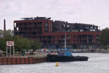 statek, port, ładunek, wysyłka, przemysł, fracht, przemysłowy, port, dok, transport, łódź, transport, morze, woda, © Piotr