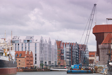 statek, port, ładunek, wysyłka, przemysł, fracht, przemysłowy, port, dok, transport, łódź, transport, morze, woda, © Piotr