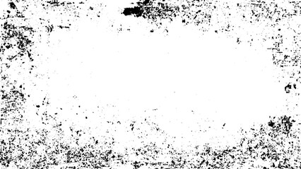 Black Grainy Texture Isolated On White Background. Dust Overlay. Dark Noise Granules. Hand crafted vector texture. Abstract background. Scattered black pepper. Grunge Urban Background Texture Vector.