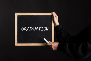 university degree and graduation as completion of studies at the university