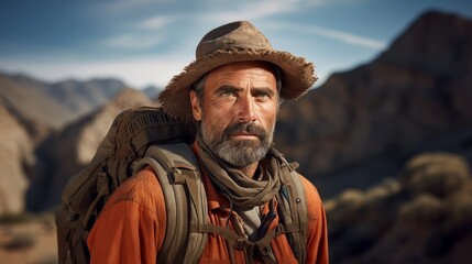 Obraz premium portrait of a cowboy