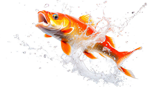 コイのイメージ - image of Koi fish - No1-4 Generative AI