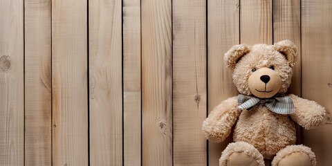 Cherished memories. Classic teddy bear of childhood. nostalgic comfort. Warm embrace. Wholesome playtime