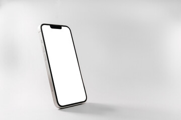 Phone on a white background. 