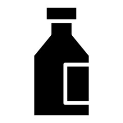 drink bottle glyph 