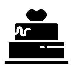 wedding cake glyph 