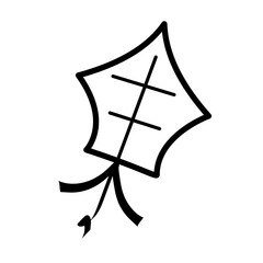 kite line icon
