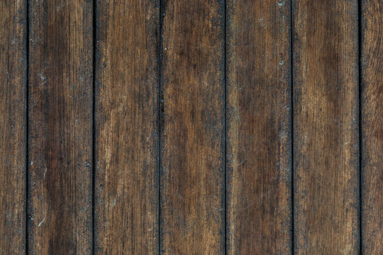 Wooden board table background pattern. © Fotema