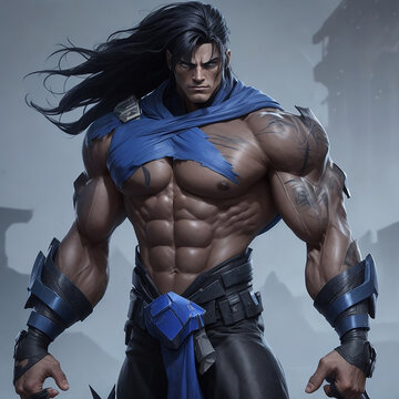Dream Fighter Game Character Superhero 3D Digital Art