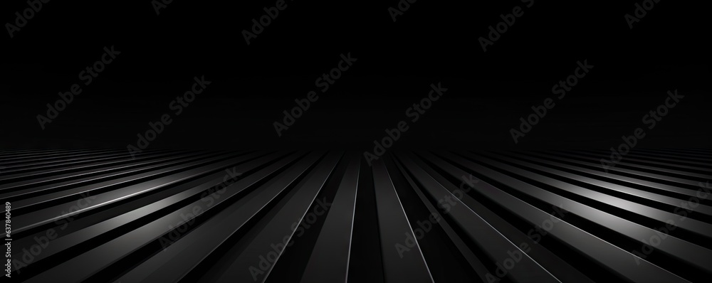 Poster elegance in darkness. abstract black wallpaper. futuristic flows. digital geometric patterns. tech d
