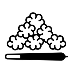 Hash Acapulco Gold vaporizer vector icon design, Cannabis and marijuana symbol, thc and cbd sign, recreational herbal drug stock illustration, smoking marijuana 420 concept