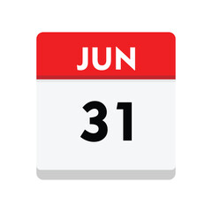 31 june icon with white background
