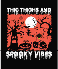 Halloween background vector,