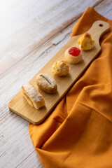 Panellets. Traditional Catalan sweet that is eaten in autumn. For the chestnut