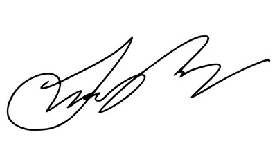 Obraz premium Abstract Signature Idea Starting Letter J for Document. Vector with Transparent Background