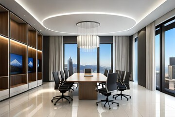  Modern conference room